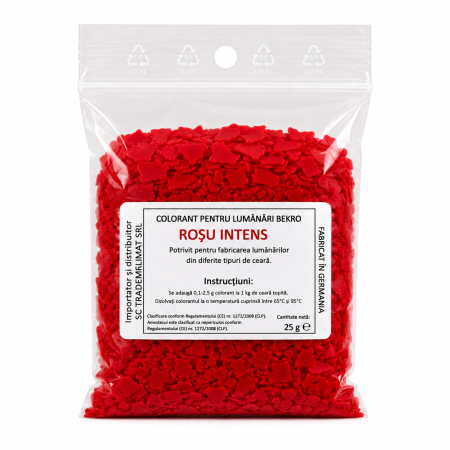 Colorant Lumanari Bekro - ROȘU INTENS [1]