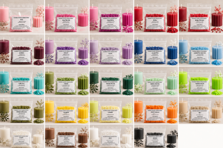Colorant Lumanari Bekro - Roz Deschis, 25 g [2]
