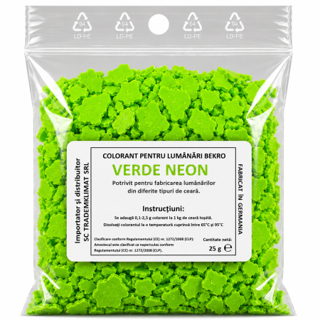 Colorant Lumanari Bekro - Verde Neon, 25 g [1]