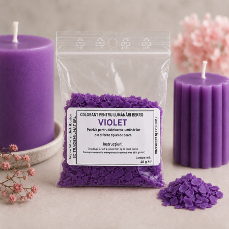 Colorant Lumanari - Colorant Lumanari Bekro - Violet, 25 g