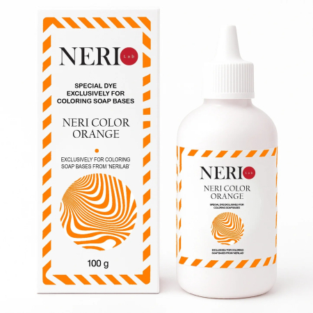 Colorant baza de sapun - Colorant PORTOCALIU pentru Bază de Săpun Handmade NERI COLOR 100 g