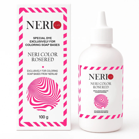Colorant baza de sapun - Colorant ROSERED pentru Bază de Săpun Handmade NERI COLOR 100 g
