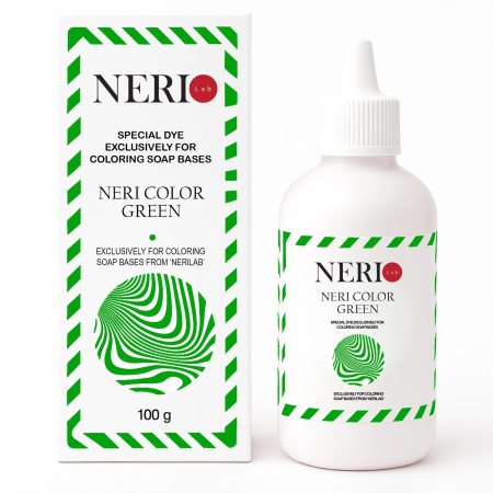 Colorant baza de sapun - Colorant VERDE pentru Bază de Săpun Handmade NERI COLOR 100 g