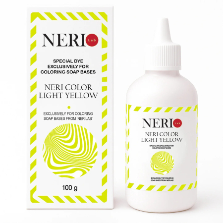 Colorant baza de sapun - Colorant GALBEN DESCHIS pentru Bază de Săpun Handmade NERI COLOR 100 g