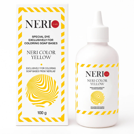 Colorant baza de sapun - Colorant GALBEN pentru Bază de Săpun Handmade NERI COLOR 100 g