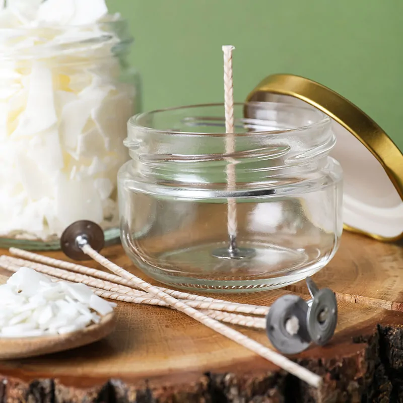 Fitil Lumanari - Fitil TCR - Set 25 bucati, Lungime 10 cm