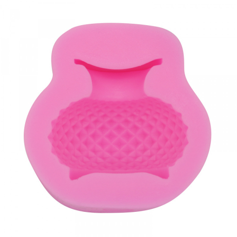 Matrita de silicon ghiveci, Milmatt, Model Vaza mica, silicon premium, reutilizabil, potrivit pentru praf ceramic, gips, ipsos, ciment, 3, 7 x 4, 3 x 2, 6 cm [3]