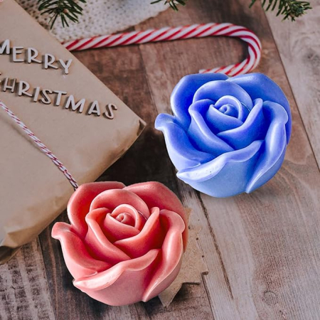 Matrita de silicon, Milmatt, Trandafir 5, dimensiune 7,5 x 7,5 cm [3]