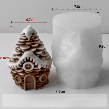 Matrita de silicon, Milmatt, Casuta Craciun [2]
