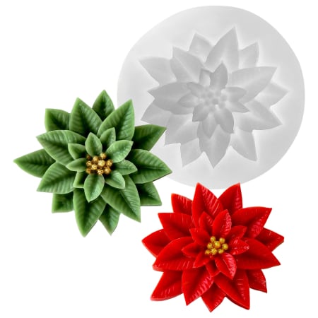 Matrita de silicon, Milmatt, Floare Craciun [3]