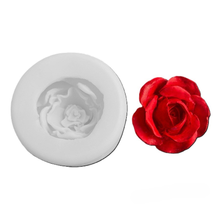 Matrite de Silicon - Matrita de silicon, Milmatt, Trandafit 7, dimensiune 68 x 30 mm