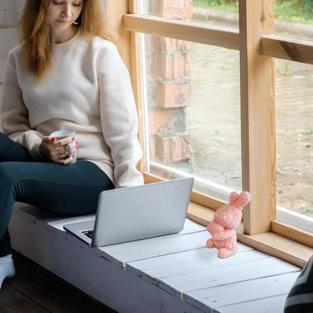 Matrita de silicon, Milmatt, Iepuras cu trandafiri, pentru lumanari [3]