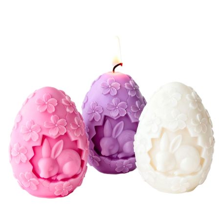 Matrite de Silicon - Matrita de silicon, Milmatt, Ou paste cu un iepuras