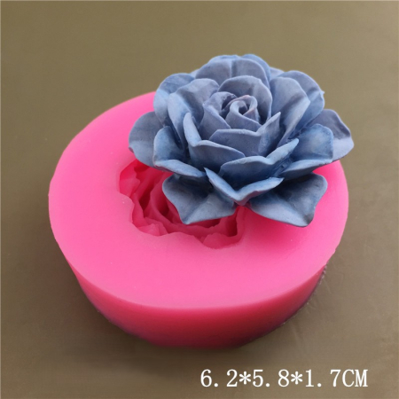 Matrita de silicon, Milmatt, Trandafir 4, 62 x 17 mm [1]