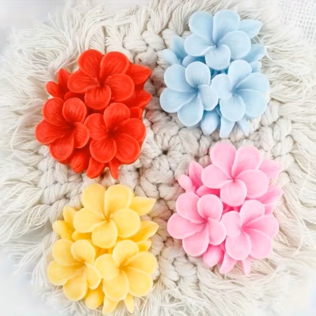 Matrita de silicon, Milmatt, Floare Plumeria  7 x 6.5 x 2.1cm [5]