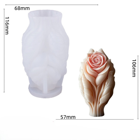 Matrita de silicon, Milmatt, Trandafir in Maini 1 [1]