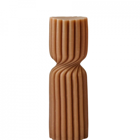 Matrite pentru Lumanari - Matrita de silicon, Milmatt, Model Cilindru Delicat, pentru lumanari, silicon alimentar, non toxic, 60 x 60 x 150 mm