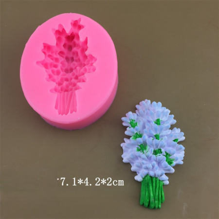 Matrita de silicon, Milmatt, Buchet Lavanda, 71 x 42 x 20 cm [1]