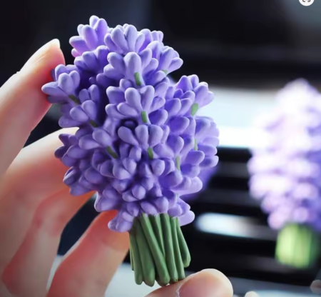 Matrita de silicon, Milmatt, Buchet Lavanda, 71 x 42 x 20 cm [3]