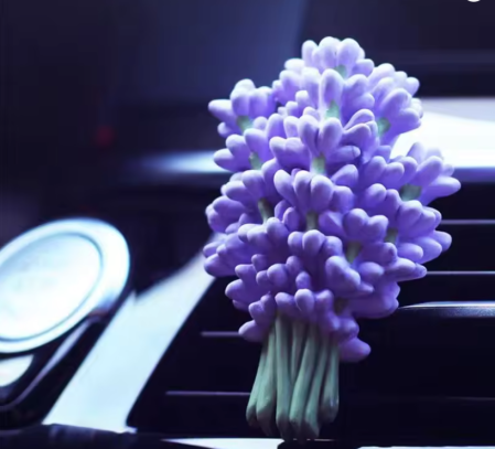 Matrita de silicon, Milmatt, Buchet Lavanda, 71 x 42 x 20 cm [4]