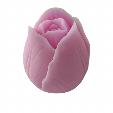 Matrite de Silicon - Matrita de silicon, Milmatt, Model Lalea, pentru lumanari, silicon alimentar, non toxic, 46 x 46 x 50 mm
