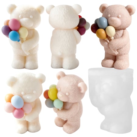 Matrita de silicon, Milmatt, Ursulet cu Baloane [5]