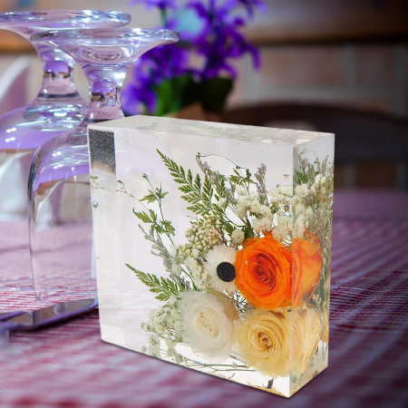 Matrita de silicon, Milmatt, pentru rasina epoxidica, forma patrata [4]