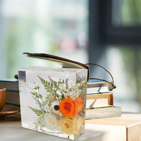 Matrita de silicon, Milmatt, pentru rasina epoxidica, forma patrata [5]