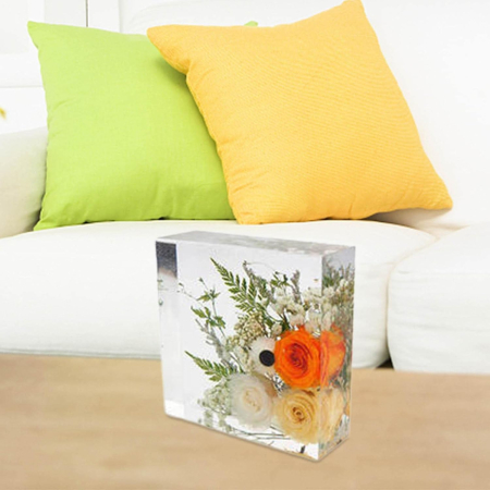 Matrita de silicon, Milmatt, pentru rasina epoxidica, forma patrata [3]