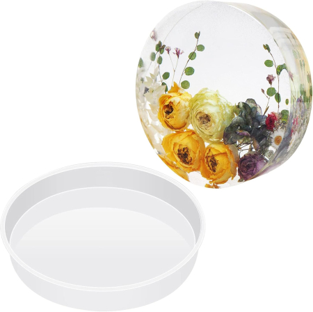 Matrita de silicon, Milmatt, pentru rasina epoxidica, forma ROTUNDA [2]