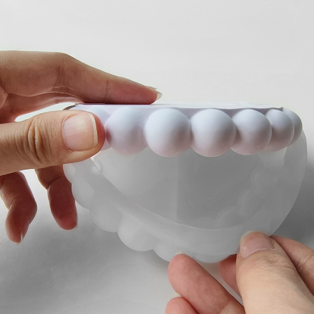 Matrita de silicon, Milmatt, Tava Norisor, silicon premium, reutilizabil, potrivit pentru praf ceramic, gips, ipsos, rasin epoxidica [2]