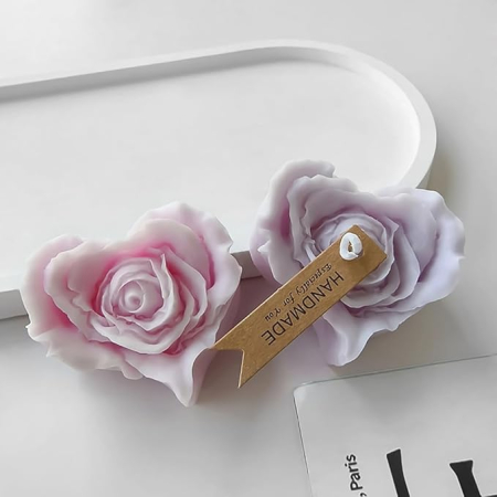 Matrita de silicon, Milmatt, Inima Trandafir 2 [2]