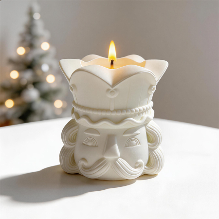 Matriță din silicon pentru lumânări de Crăciun – model decorativ de iarnă [2]