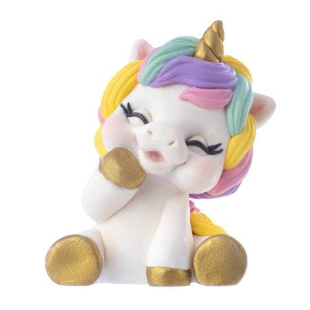 Matrita de Silicon - Unicorn zambaret, inaltime 8,5 cm [2]