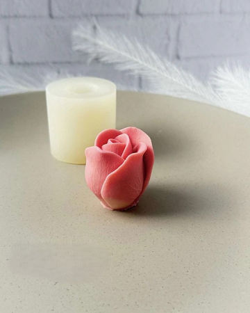 Matrita din silicon alimentar premium,  Rose,   pentru desert, săpun și lumânări [1]