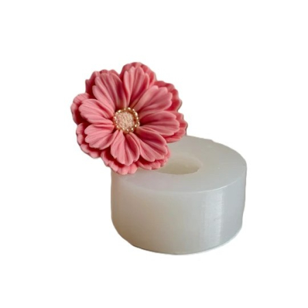 Matrițe Silicon Premium (Food Grade) - Matrita din silicon alimentar Large Chamomile Flower, pentru desert, săpun și lumânări