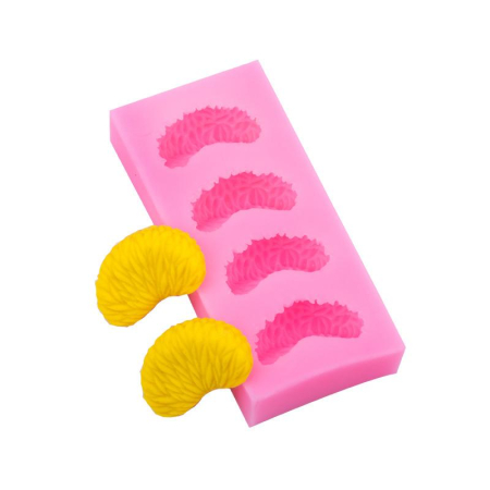 Matrite pentru Lumanari - Matrita din silicon, Milmatt, Portocale, 11 x 5,1 cm