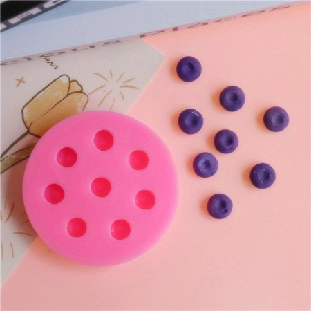 Matrita din silicon, Milmatt, Afine, 6,8 x 1,9 cm [1]