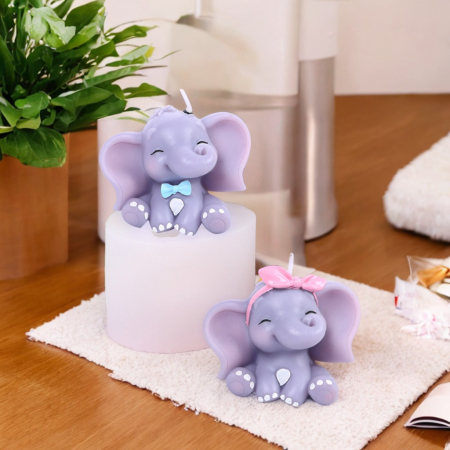 Matrita din silicon, Milmatt, Elefant cu papion [4]