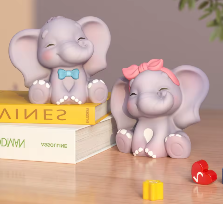 Matrita din silicon, Milmatt, Elefant cu papion [7]