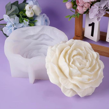 Matrita din silicon, Milmatt, Bujor Extra Large, 17 x 16 cm [2]