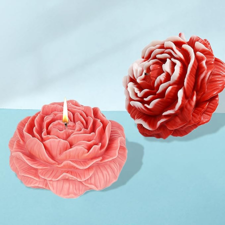 Matrita din silicon, Milmatt, Bujor Extra Large, 17 x 16 cm [4]