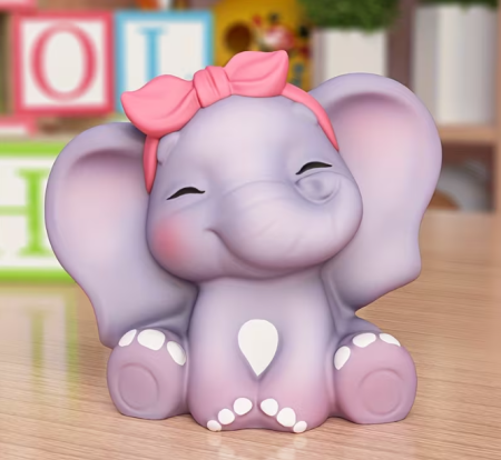 Matrita din silicon, Milmatt, Elefant cu fundita [1]