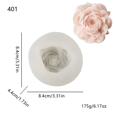 Matrita din silicon, Milmatt, Magnolie, 84 x 44 mm [1]