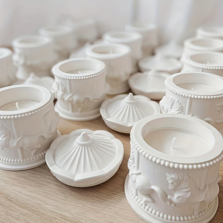 Set matrițe silicon Carusel Vintage cu tavă decorativă [6]