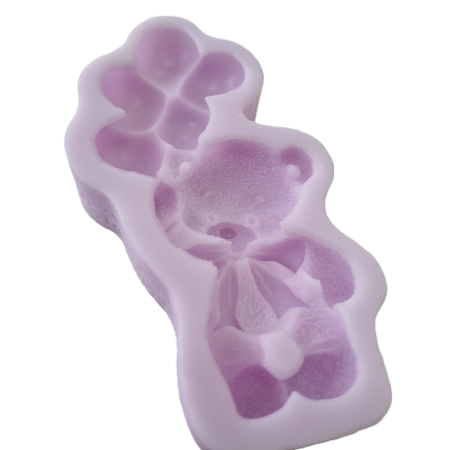 Matrita silicon, Ursulet cu Baloane, Original, 12 x 6 cm [6]