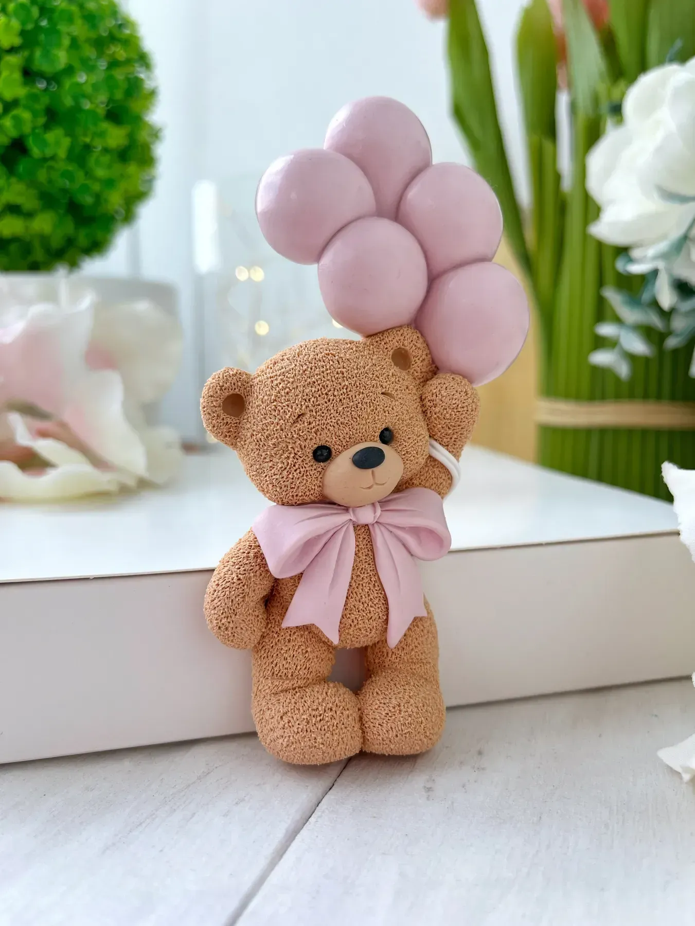 Matrita silicon, Ursulet cu Baloane, Original, 12 x 6 cm [1]