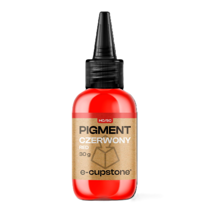 Praf Ceramic și Accesorii - Colorant Lichid N ROSU pentru Praf Ceramic / Gips Polimeric 30 ml