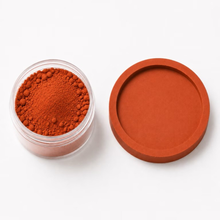 Pigment Pudră PORTOCALIU pentru Praf Ceramic și Gips Polimeric [1]
