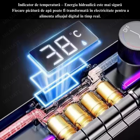 Set chiuveta bucatarie, Milmatt, multifunctionala, cu afisaj led, baterie cu dus extractibil, 2 cascade, spalator pahare, dozator sapun,otel inoxidabil 3 mm, culoare NEGRU SI VERDE, 75 x 46 cm [18]